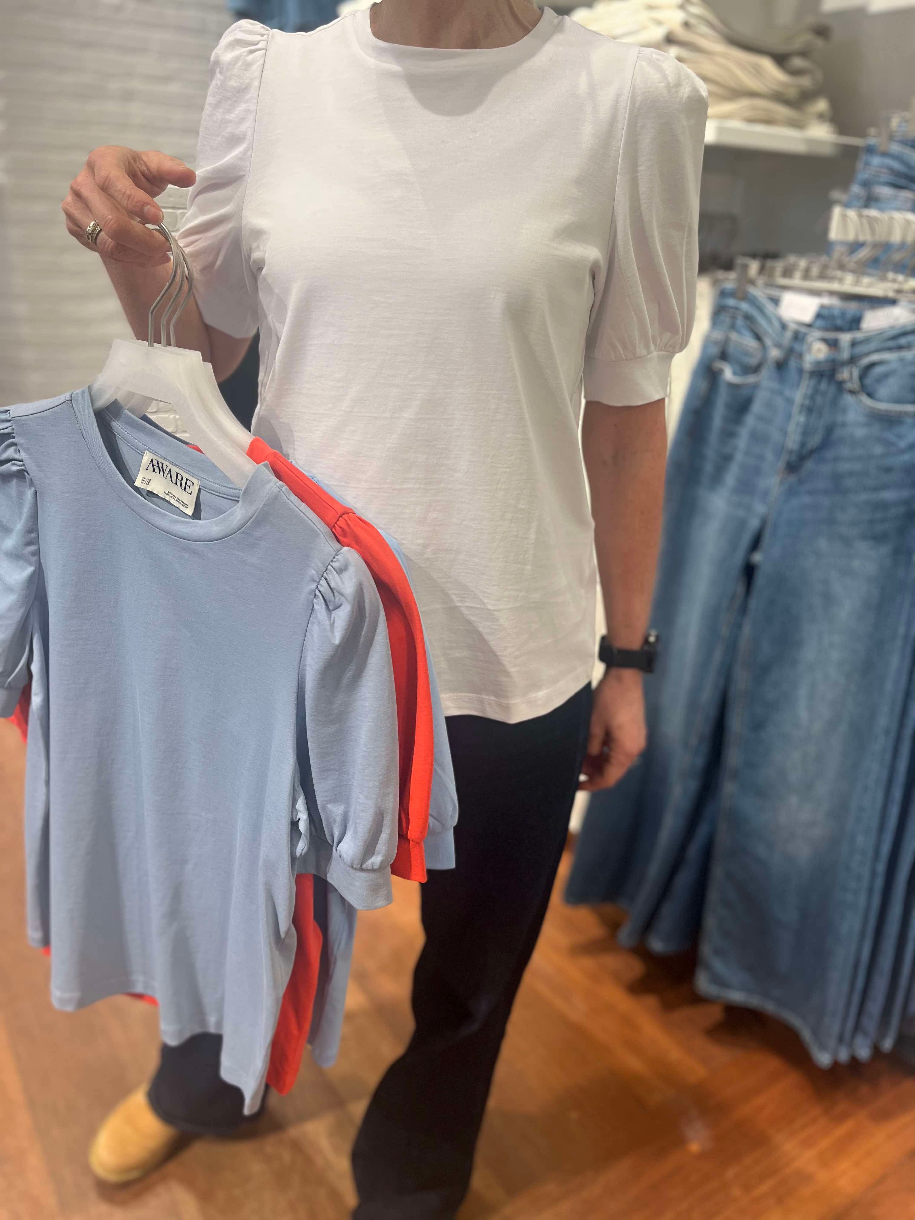 VMKERRY T-Shirt - Dusty Blue